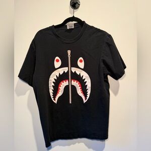 Bape Black Shark Graphic Tee